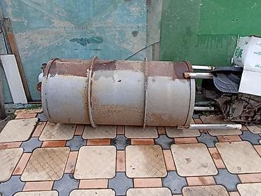 бетонирование двора: Бочка 250л для отопления. Бак от танка — 1