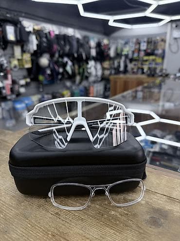 велосипе: Очки спортивные. Подходят для активных видов спорта (бег, велосипед) — 7