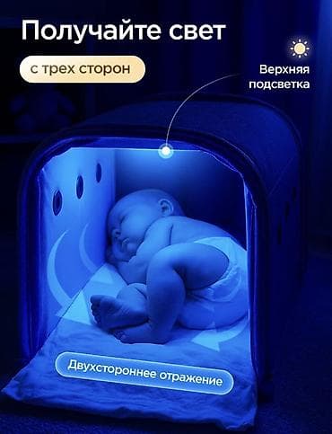 Медицинские лампы: Сдается лампа от желтушки для новорождённых (портативная синяя лампа) — 3