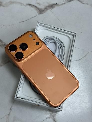 aifon 14 pro: IPhone 17 Pro, Б/у, 256 ГБ, Оранжевый, Коробка, 100 % — 5
