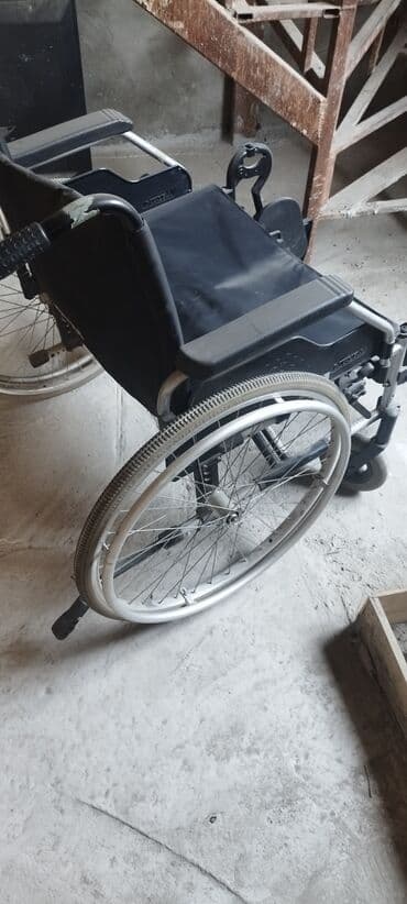 инвалидные коляски цены бишкек: Ручная инвалидная коляска с прочной рамой и широкими колесами — 1
