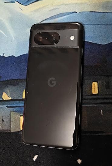 note 21 ultra: Google Pixel 8, Б/у, 128 ГБ, цвет - Черный, 1 SIM, eSIM — 1
