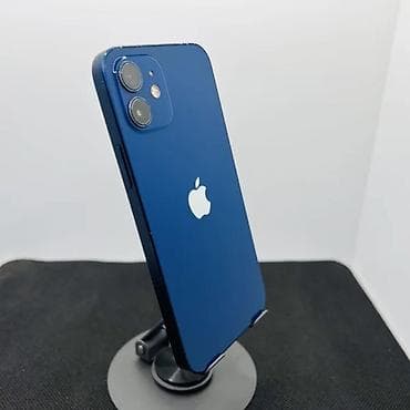 apple watch эпл вотч: IPhone 12 mini, Б/у, 128 ГБ, Синий, Защитное стекло, Чехол, 100 % — 2
