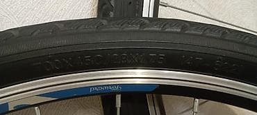 Спорт жана хобби: Пара велосипедных колёс 28" (700C) - Диаметр: 28" / 700C - Покрышки — 7