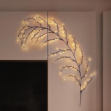 Гирлянда-светильник «Ветвь» для настенного декора - Художественная