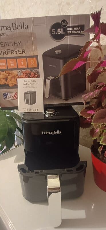 блендер nikai: Аэрогриль (фритюрница без масла) LumaBella B-9003 - Объем: 5,5 л - — 5