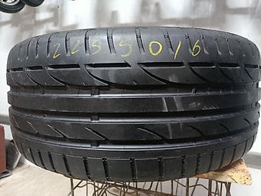 pirelli p zero: Шины 225 / 50 / R 16, Лето, Б/у, 1 шт, Легковые, Япония, Bridgestone — 1