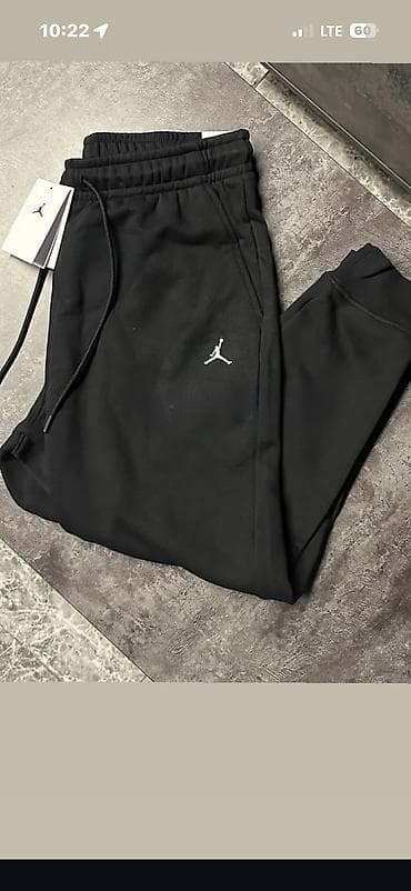 Мужская одежда: Мужские брюки, 2XL, Jordan, Новый, цвет - Черный, Самовывоз, Платная доставка — 1