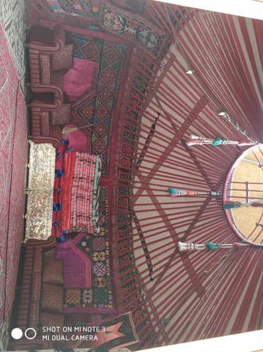 продаю в связи с переездом: Этно юрта! Одна из больших и древнейших юрт в КР! деревянный фундамент — 6