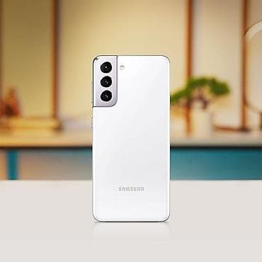 a 21: Samsung Galaxy S21 5G, Б/у, 256 ГБ, цвет - Белый — 1