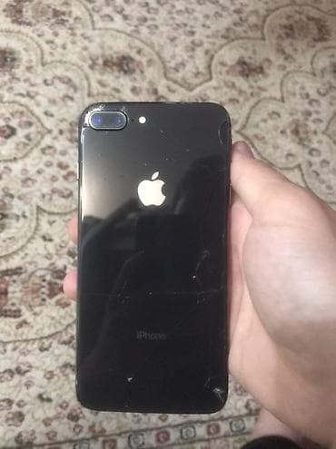 nokia x: IPhone 8 Plus, Б/у, 64 ГБ, Jet Black, Чехол, 100 % — 1