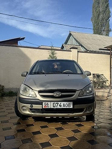 Транспорт: Hyundai Getz: 2006 г., 1.6 л, Кол менен иштөөчү, Бензин, Хетчбек — 2