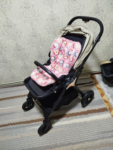 детские сапоги зимние бишкек: Коляска, цвет - Черный, Новый — 4