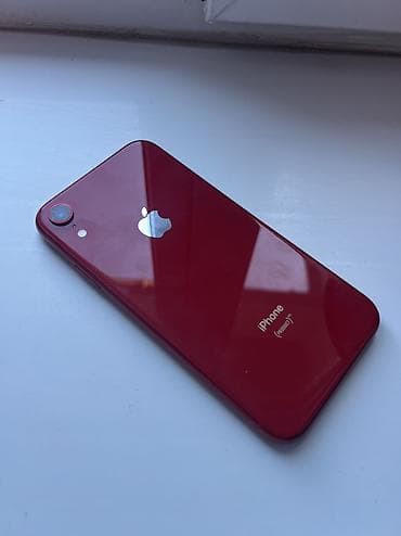 appl x: IPhone Xr, Б/у, 128 ГБ, Красный, 76 % — 3