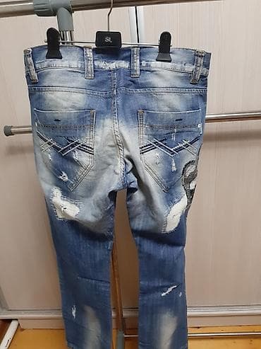 костюм adidas: 1)Турецкие женские джинсыр48-50,язык выложен стразамисостояние — 3