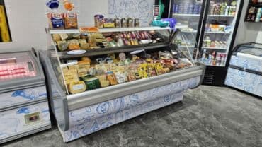 оборудование для магазина бу: Продам витринный холодильник Winterlux размер 2метра на 120см С — 1