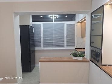 квартира в токмок: 3 комнаты, 80 м², 105 серия, 2 этаж, Дизайнерский ремонт — 4