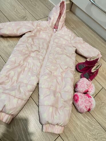 LDV: Комбез 18-24 месяца на девочку Угги и пушистик в подарок турецкий — 1