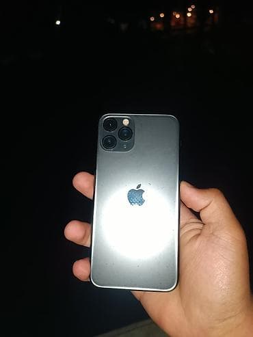 IPhone 11 Pro, Б/у, 64 ГБ, Графит, Чехол, 100 %
