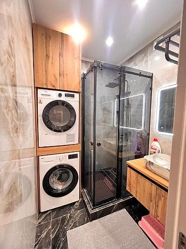 Недвижимость: 3 комнаты, 90 м², 106 серия улучшенная, Ала-Арча ТРЦ 106 серия улучшенная, 5 этаж, Евроремонт — 4