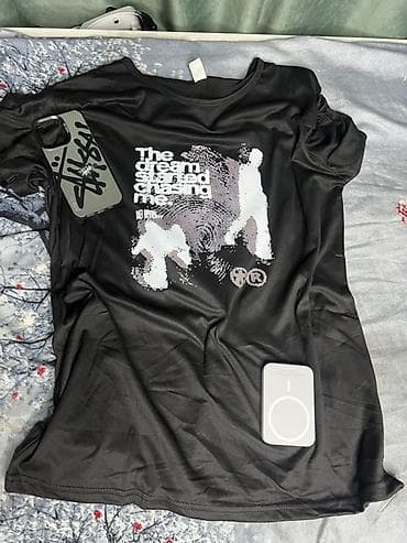 pull bear: Комплект футболок с принтами (3 шт.) - Материал: тонкий гладкий — 2