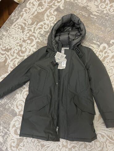 Мужская куртка, L, Woolrich, Новый, цвет - Серый