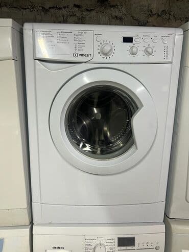 Стиральная машина Indesit, Б/у, Автомат, До 5 кг, Компактная at lalafo.kg Стиральная машина Indesit, Б/у, Автомат, До 5 кг, Компактная