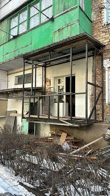 Жестяные работы: Изготовление и отделка балконов и лоджий “под ключ” - Металлические — 4