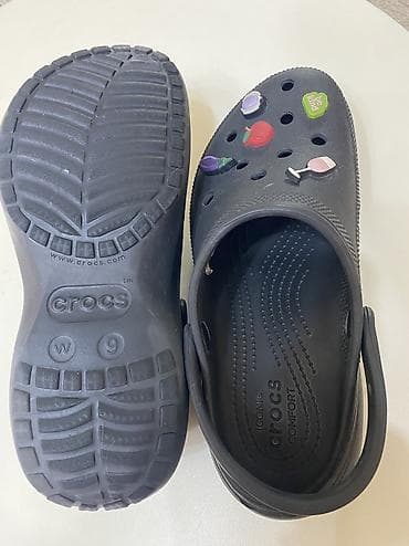 муж сапоги: Эко-Crocs оригинал покупали за 150$ новые размер 39-40 — 3