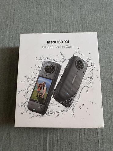 маразильные камеры: Insta360 X4 — 8K 360 Action Cam Продаю вместе со штативом,чехлом,2 — 1