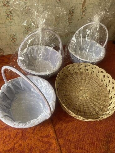 брендовые вещи оригинал: Корзина сатылат, той кудалыкка, отто сапаты жакшы. Продаю корзины для — 3