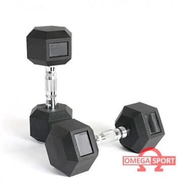 гантели для начинающих дома: Гантель обрезиненная неразборная 20+20кг Описание: Резиновое — 1