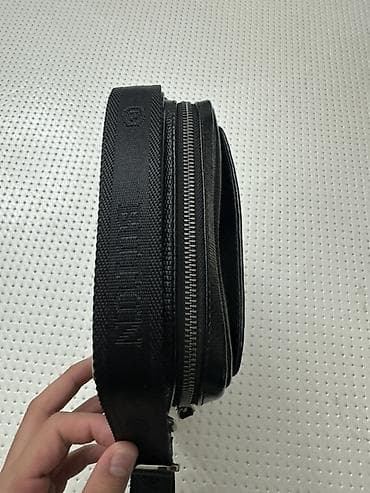 Сумкалар: Классикалык сумка, Butun, Материалы: Нукура булгаары, Сыдырмалуу, Эркектердики — 3