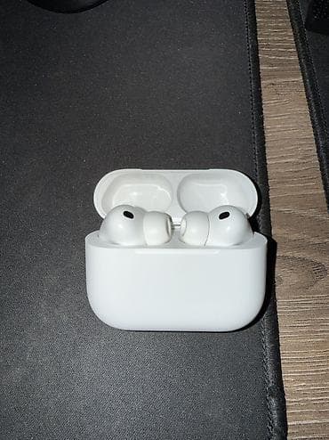 apple studio: Беспроводные вакуумные наушники, Apple, Airpods Pro 3, Б/у — 1