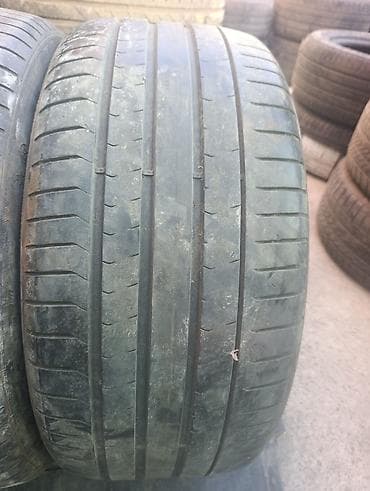 полик резиновый: Шины 275 / 40 / R 20, Лето, Б/у, Пара, Легковые, Pirelli — 2