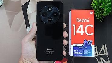 купить монитор xiaomi: Redmi, Redmi 14C, Б/у, 256 ГБ, цвет - Черный, 2 SIM — 1