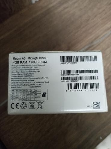 xiaomi 8a: Redmi, Redmi A5, 128 ГБ, цвет - Черный — 3