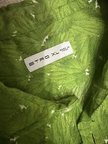 платья рубашки в клетку: Мужская рубашка, XL, Новый, цвет - Зеленый, Самовывоз, Бесплатная доставка, Платная доставка — 3