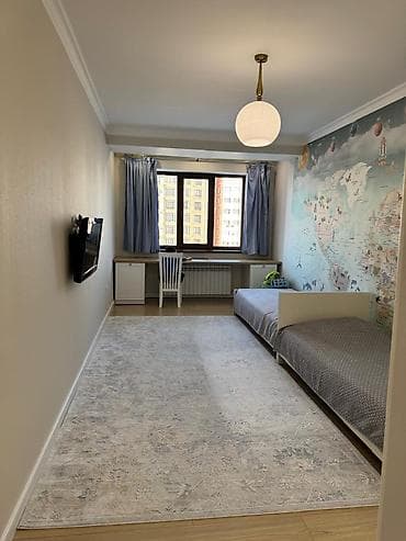 osh flat: 3 комнаты, 108 м², Ала-Арча ТРЦ Элитка, 5 этаж, Евроремонт — 8