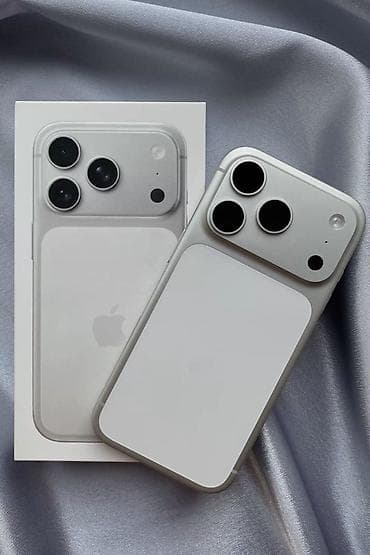 1: IPhone 17 Pro, Новый, 256 ГБ, Серебристый, Коробка, 100 % — 1