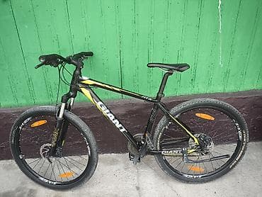 совы: Горный велосипед, Giant, Рама L (172 - 185 см), Алюминий, Б/у — 1