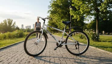 купить велосипед с широкими колесами бу: Подростковый велосипед, Диаметр колес 26 дюймов, Б/у — 1