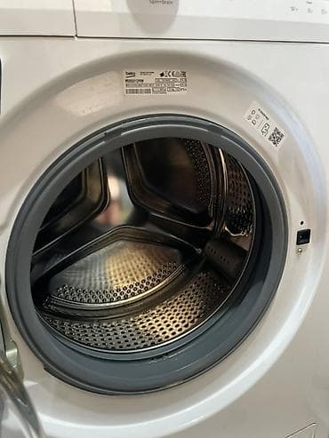 стиральной: Стиральная машина Beko WSRE6512PRW с фронтальной загрузкой — 3