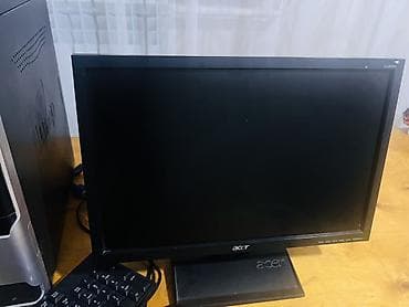 монитор для комп: Комплект для рабочего стола: монитор Acer + проводная клавиатура — 4