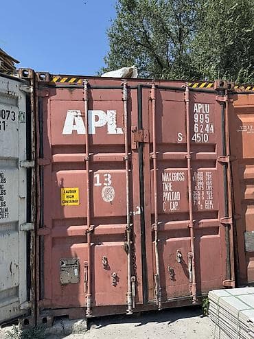 контейнер 6 м: Продаю контейнер 40 тонн морской 6 шт в хорошем состоянии — 1