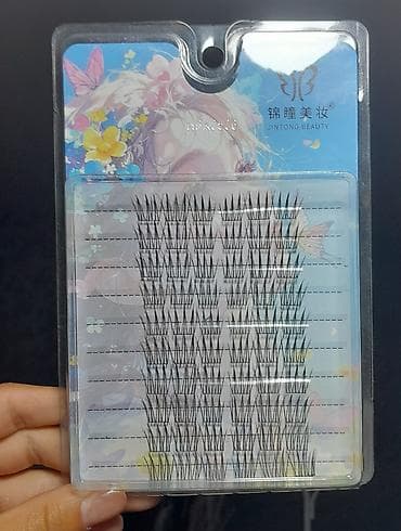 чач үтүк: Пучковые накладные ресницы Jintong Beauty - Формат: пучки — 1