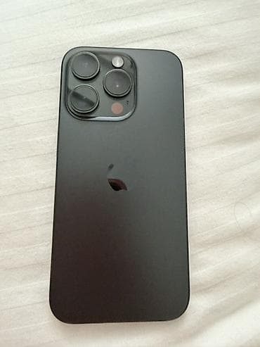 IPhone 15 Pro, Б/у, 512 ГБ, Черный, Коробка, 78 %