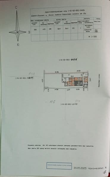 продажа дома ош: Дом, 55 м², 4 комнаты, Собственник — 7