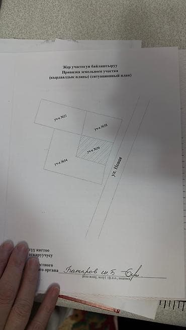 Үйлөр: Срочно продаётся дом Локация: район АК-БОСОГО Основные параметры: - — 6