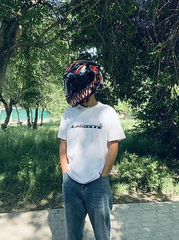 скутер перчатки: ‼️ГАРНИТУРА+‼️Мотошлем GIKE с оригинальным дизайном Venom - Тип — 3